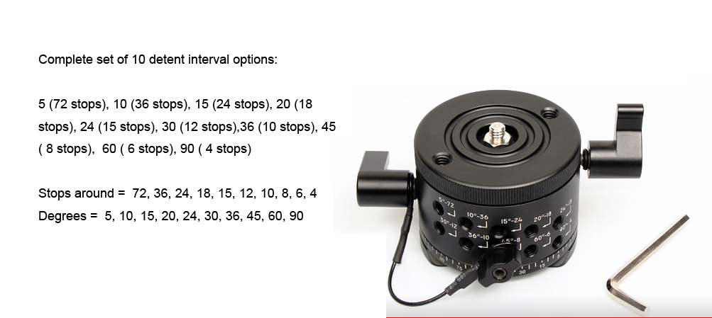 Sunwayfoto DDP-64M Indexing Rotator
