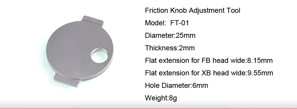 Sunwayfoto FT-01 Friction Knob Adjustment Tool