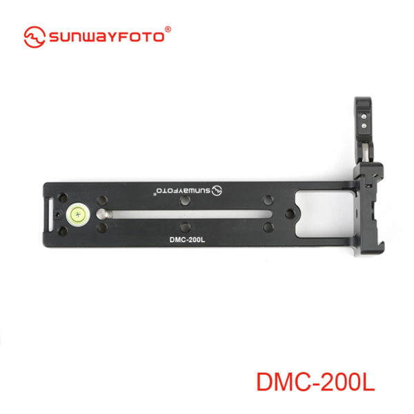 Sunwayfoto DMC-200LR Vertical Rail with (on-end) Clamp Rails & Slides | Sunwayfoto Australia | 2