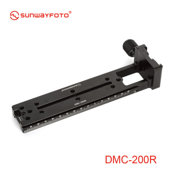 Sunwayfoto DMC-200R Vertical Rail with (On-End) Clamp Rails & Slides | Sunwayfoto Australia | 2