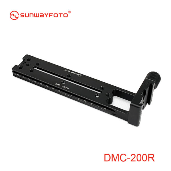 Sunwayfoto DMC-200R Vertical Rail with (On-End) Clamp Rails & Slides | Sunwayfoto Australia | 3