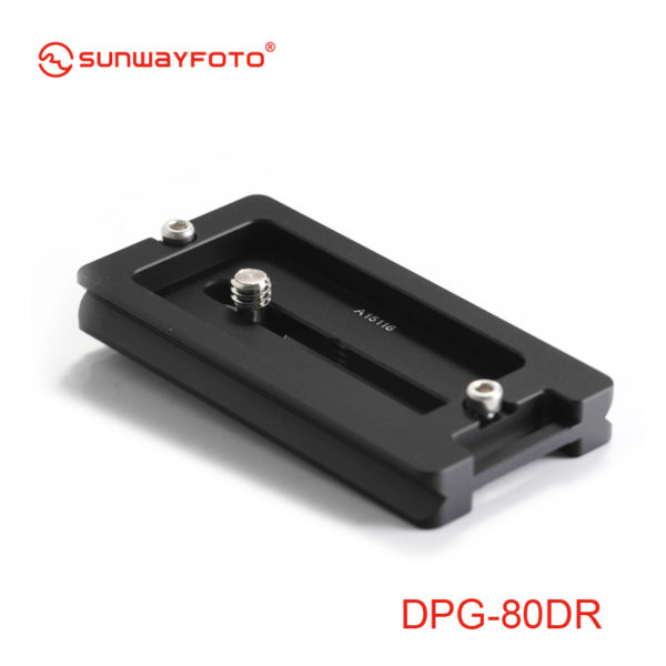 Sunwayfoto DPG-80DR Universal Quick-Release Plate Quick Release Plates | Sunwayfoto Australia | 4