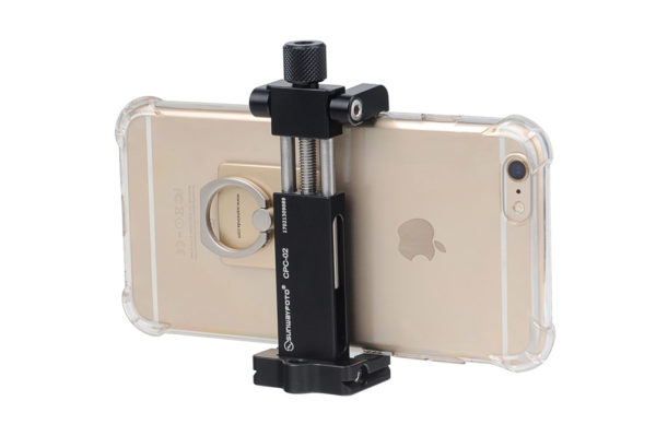 Sunwayfoto CPC-02 Professional Mobile Phone Clamp with Tripod Mount and Arca Dovetail Mobile Phone Accessories | Sunwayfoto Australia | 3